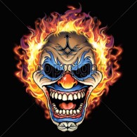 Flaming Clown